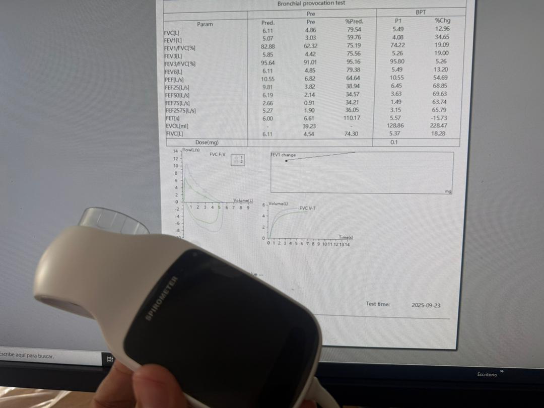 Respuesta Broncodilatadora