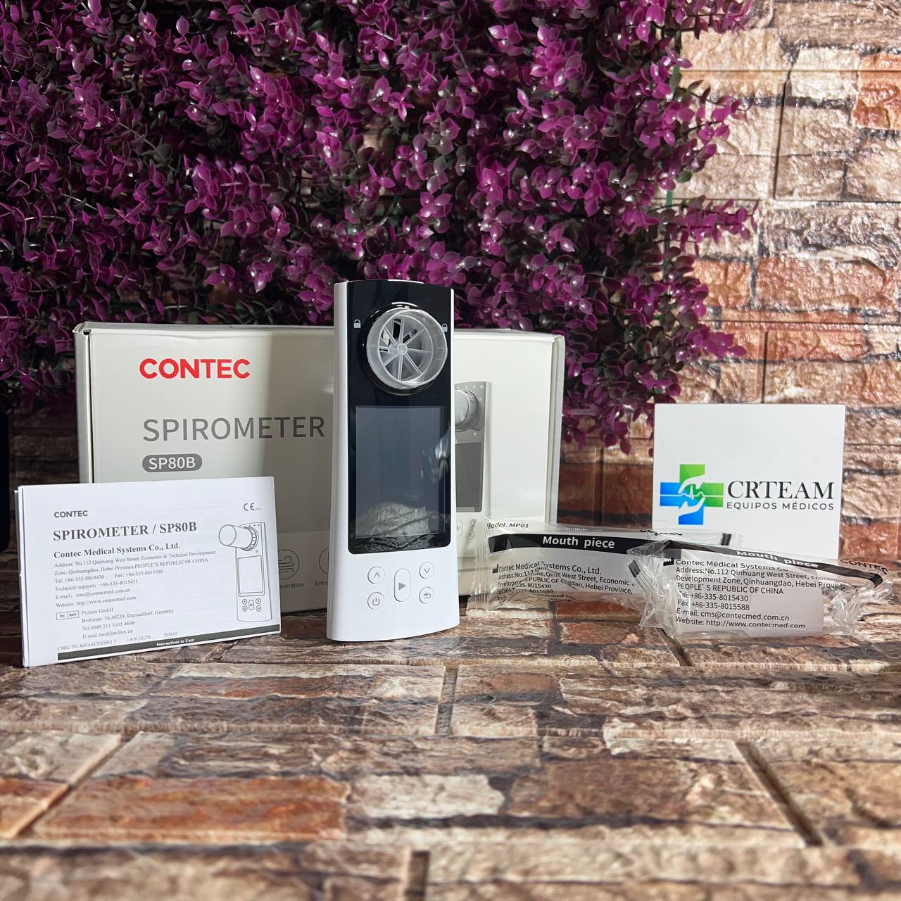 Espirómetro SP80B Frontal